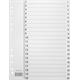 765674 94326 Register plast 1-20 A4 m/indeksark hvit 